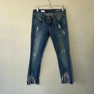 Gap Always Skinny Distressed Jeans women’s size 26